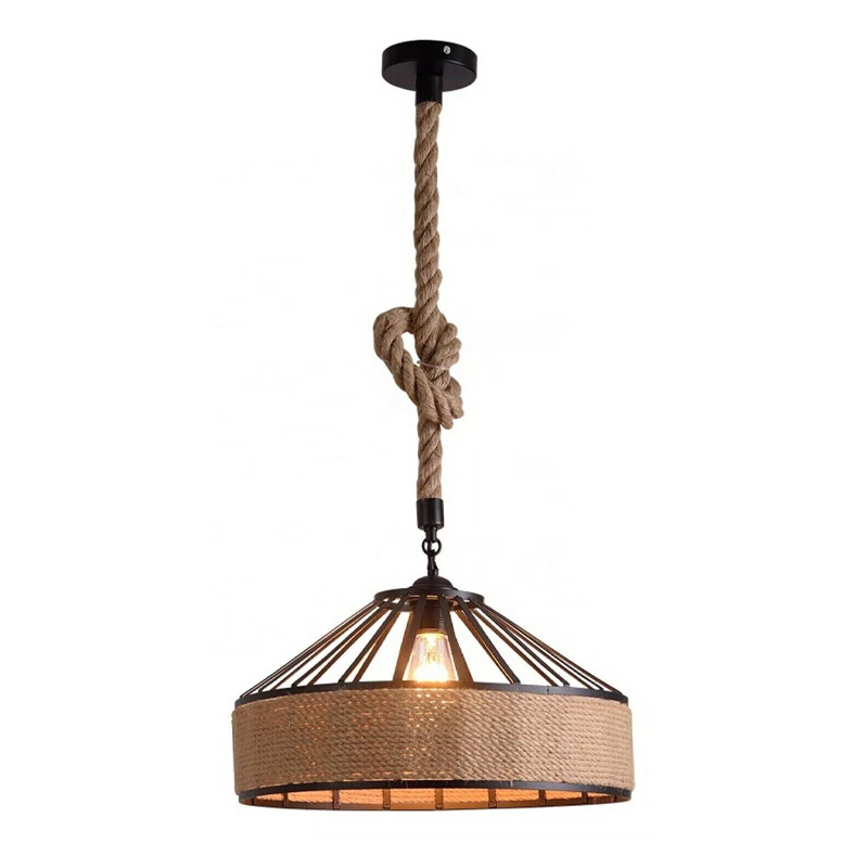 Llambë tavani Pormode pakoworld metal i zi-litar natyral D30x15cm