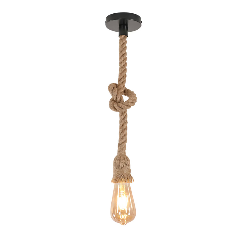 Llambë tavani Ropily pakoworld metal natyral-litar D1x100cm