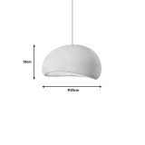 Llambë tavani Led Zulcere pakoworld ps e bardhë 30x18cm