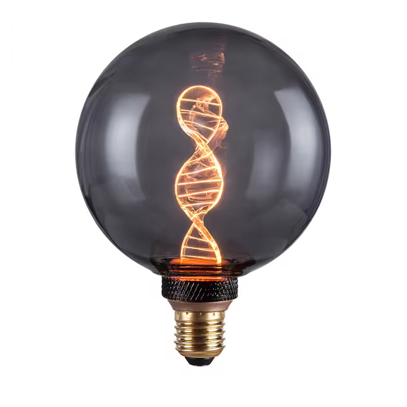 Llambë LED RN-DNA G125 Bulb pakoworld 3.5W E27 220-240V gri tymi