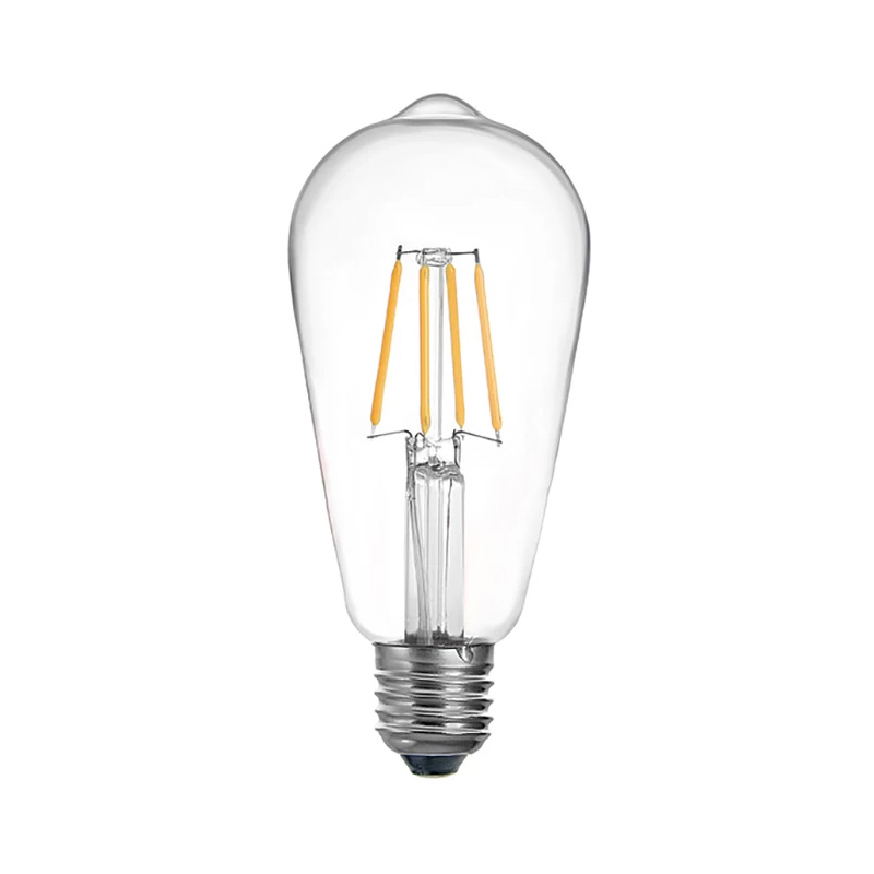 Llamba LED ST64 Bulb pakoworld 4W 3000K E27 2700K e qartë