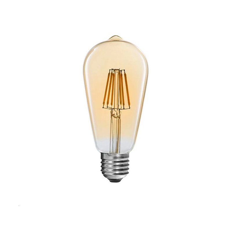 Llamba LED ST64 Bulb pakoworld 4W 3000K E27 2700K qelibar