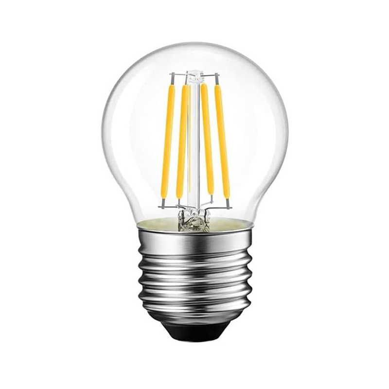 Llambë LED G45 Bulb pakoworld 6W 2700K E27 e qartë