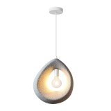 Llambë tavani Led Ferclyn pakoworld E27 gri e lehtë ps 32x24x35cm