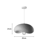 Llambë tavani Led Ferecon pakoworld E27 ps bezhë D45x25cm