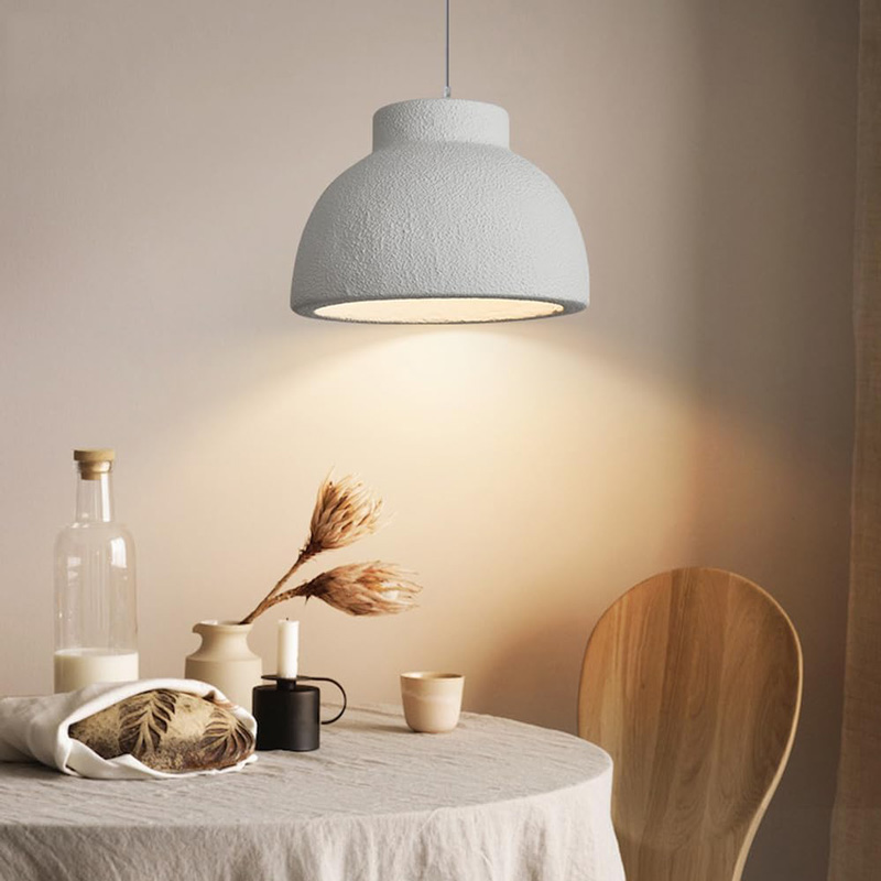 Llambë tavani led Jenila pakoworld E27 ps e bardhë D59x40cm