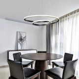 Llamba tavani Rexon pakoworld led metal i zi D49x12cm