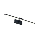 Llambë muri Debiwen pakoworld led metal në ngjyrë të zezë 60x10x6cm