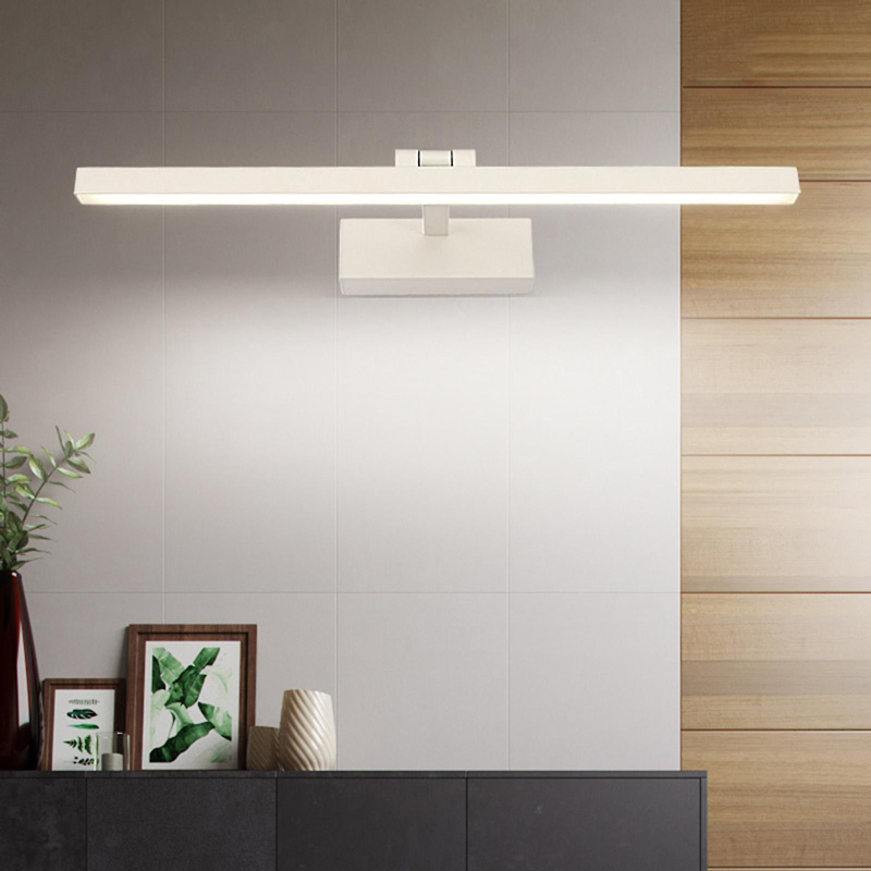 Ndriçues muri Debiwen pakoworld led metal në ngjyrë të bardhë 60x10x6cm