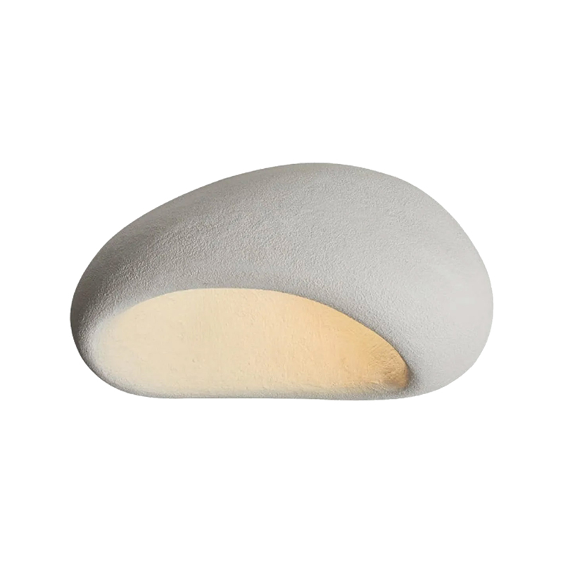 Llambë tavani LED Zulcere pakoworld E27 e bardhë ps 50x28cm