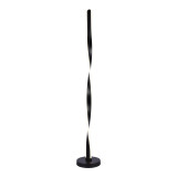 Ndriçues dyshemeje Jounko pakoworld led metal ngjyrë e zezë D20x130cm