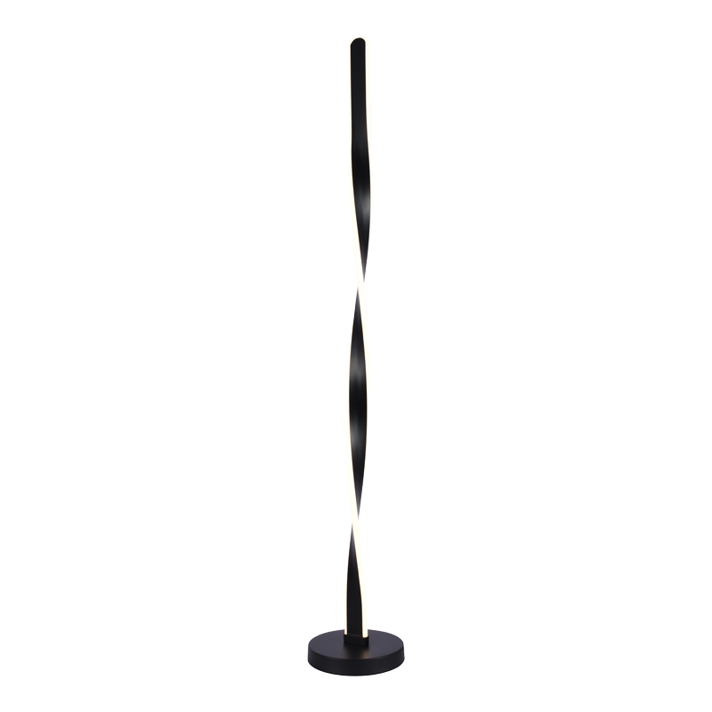 Ndriçues dyshemeje Jounko pakoworld led metal ngjyrë e zezë D20x130cm
