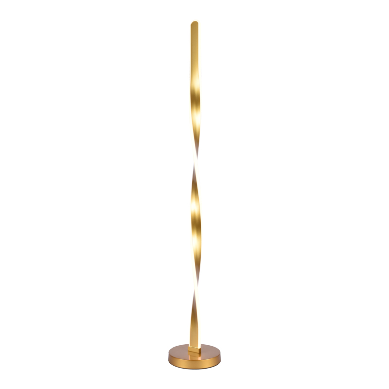 Ndriçues dyshemeje Jounko pakoworld led metal ngjyrë ari D20x130cm