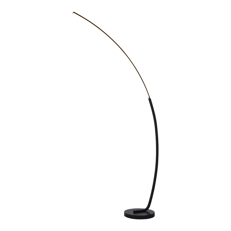 Ndriçues dyshemeje Archer pakoworld led metal ngjyrë e zezë 70x28x165cm