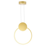 Ndriçues tavani Ganden pakoworld led metal ngjyrë ari D26.5x20cm