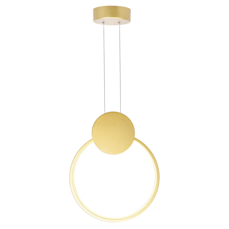 Ndriçues tavani Ganden pakoworld led metal ngjyrë ari D26.5x20cm