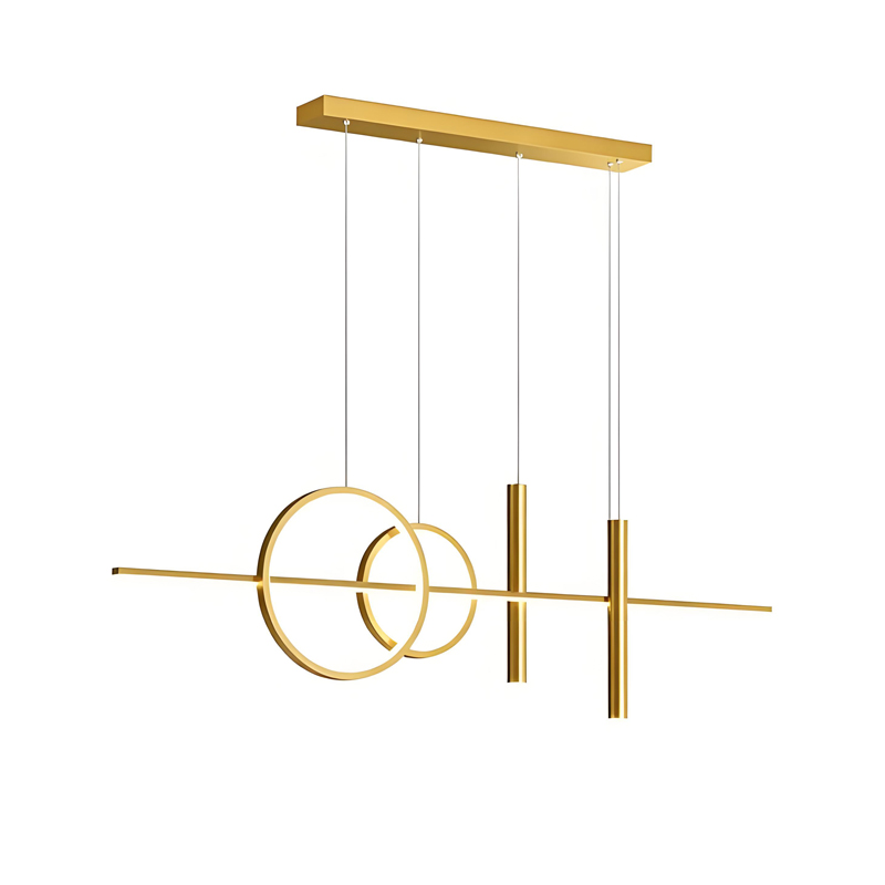 Llamba tavani Neron pakoworld led metal ari 100x25x26cm