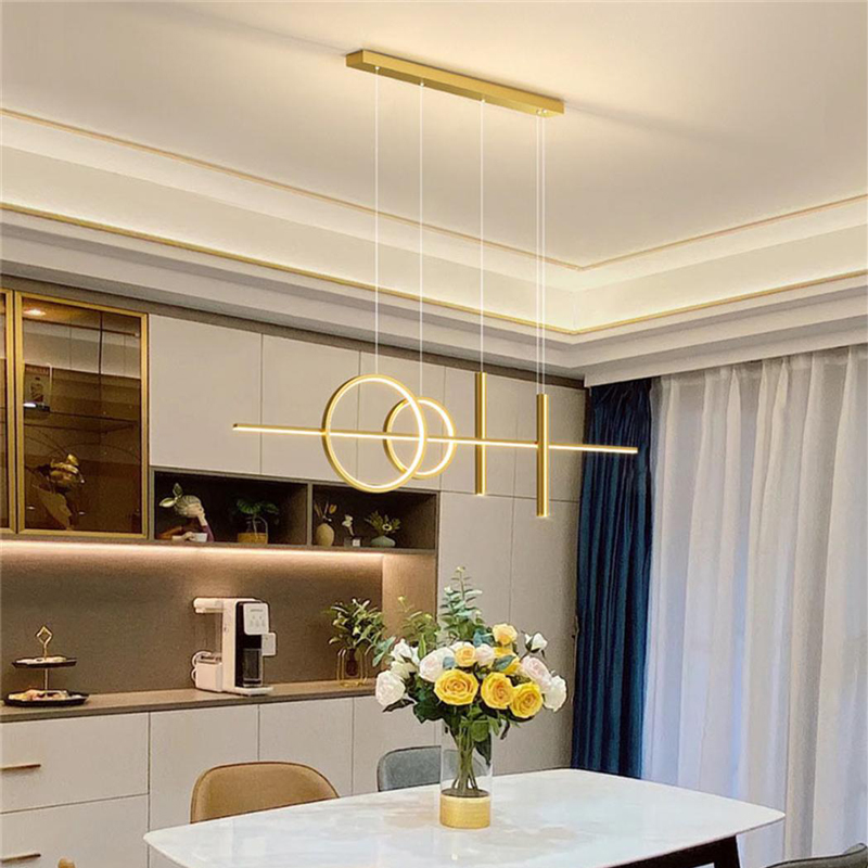 Llamba tavani Neron pakoworld led metal ari 100x25x26cm