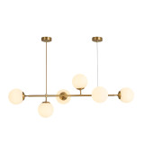 Llamba tavani Bemfy pakoworld led metal ari 120x15x15cm
