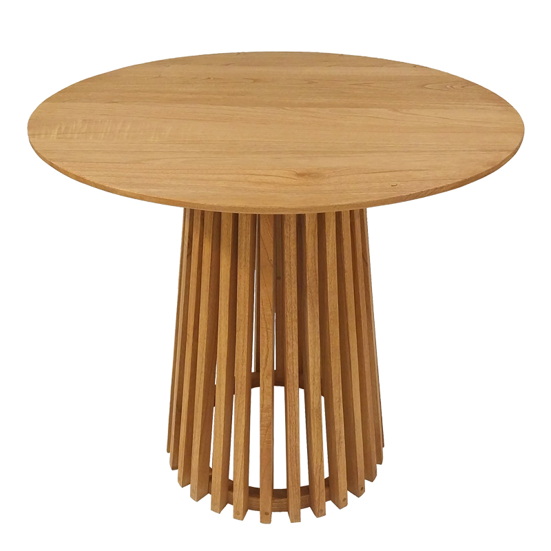 Set ngrënieje 5 copë Noody-Kenda I pakoworld dru tik në nuancë natyrale D80x75