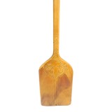 Paddly Inart dekorative muri prej druri mahagoni në ngjyrë natyrale 20χ3x120cm