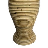 Vazo Virnia Inart pe rattan në ngjyrë natyrale D40x70cm