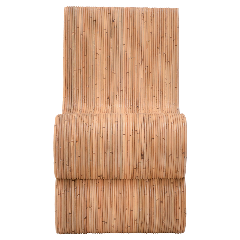 Fotel Favorsy pakoworld rattan në ngjyrë natyrale 52x65x90cm