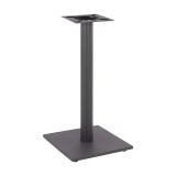Baza tavoline bari Batan pakoworld metal në nuancë të zezë 40x40x94cm