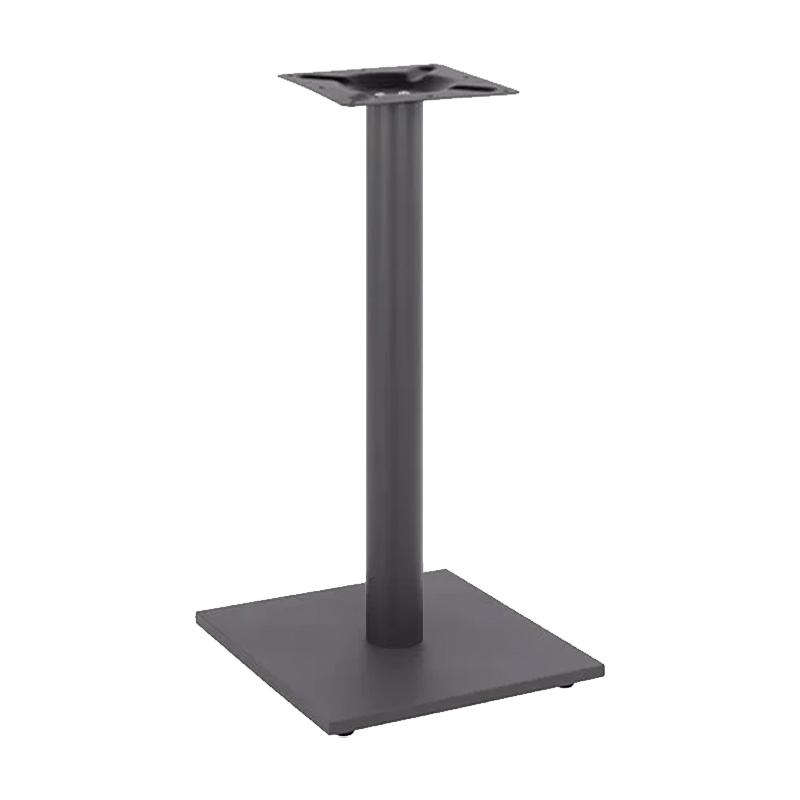 Baza tavoline bari Batan pakoworld metal në nuancë të zezë 40x40x94cm