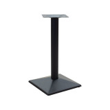 Baza tavoline Ova pakoworld metal në nuancë të zezë 40x40x72cm