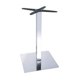 Baza tavoline Galax pakoworld alumini në nuancë argjendi 45x45x72cm