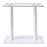 Bazë tavoline metalike Soign pakoworld e bardhë 80x40x72cm
