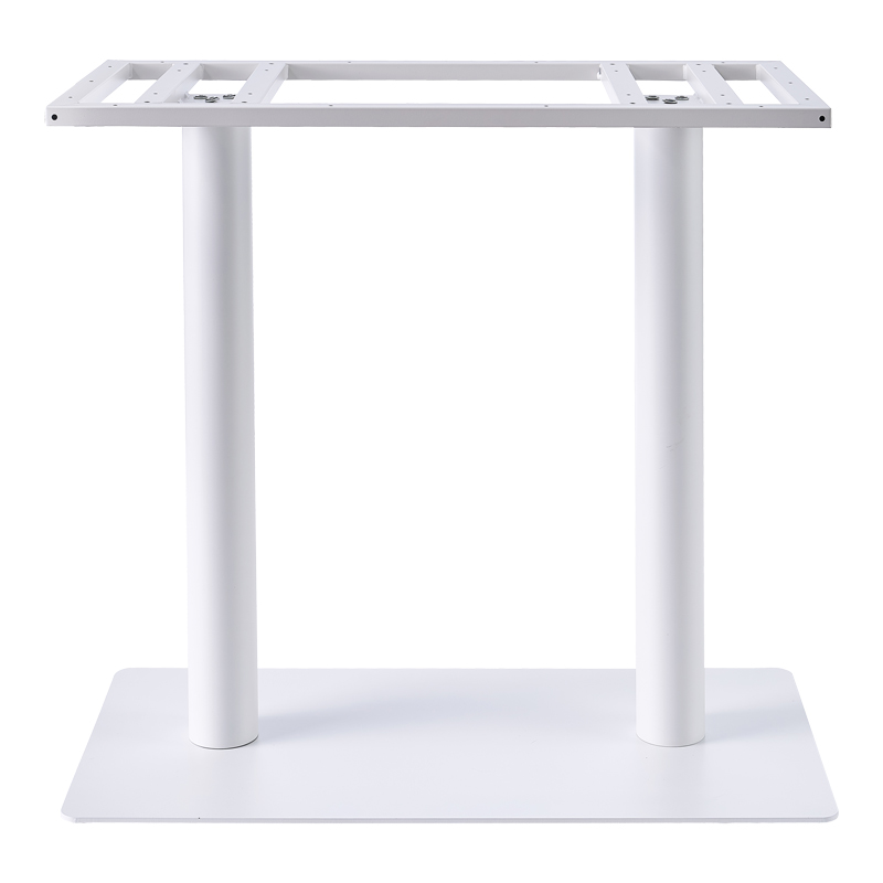 Baza tavoline Soign pakoworld metal e bardhë 80x40x108cm