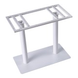 Baza tavoline Soign pakoworld metal e bardhë 80x40x108cm