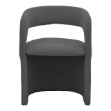 Fotel Cocon pakoworld pëlhurë anthracite 58x58x80cm