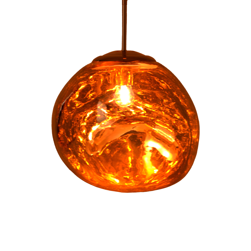 Ndriçues tavani Umuco pakoworld E27 në ngjyrë bakri D38x60cm