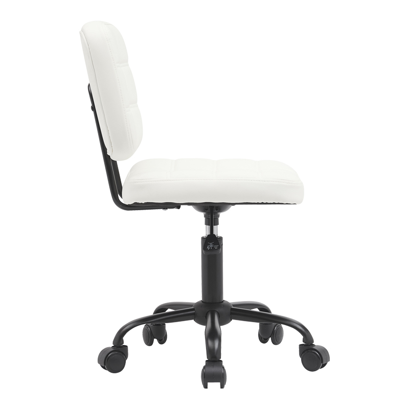 Karrige zyre Sedia pakoworld pu e bardhë 50x50x75-85cm
