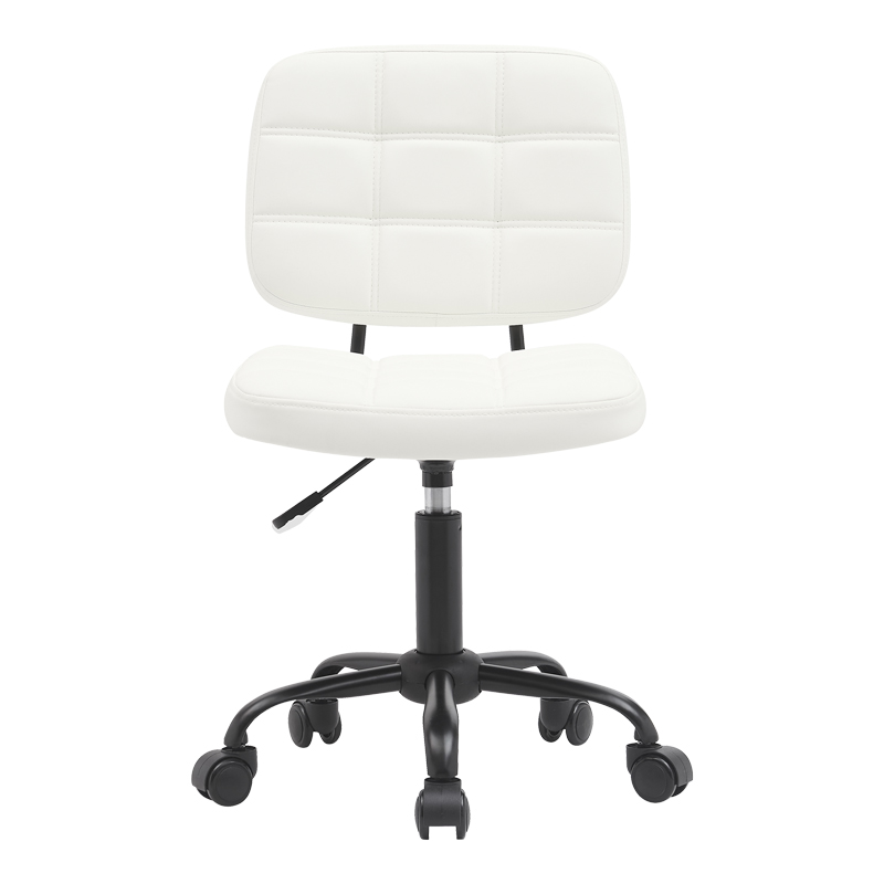 Karrige zyre Sedia pakoworld pu e bardhë 50x50x75-85cm