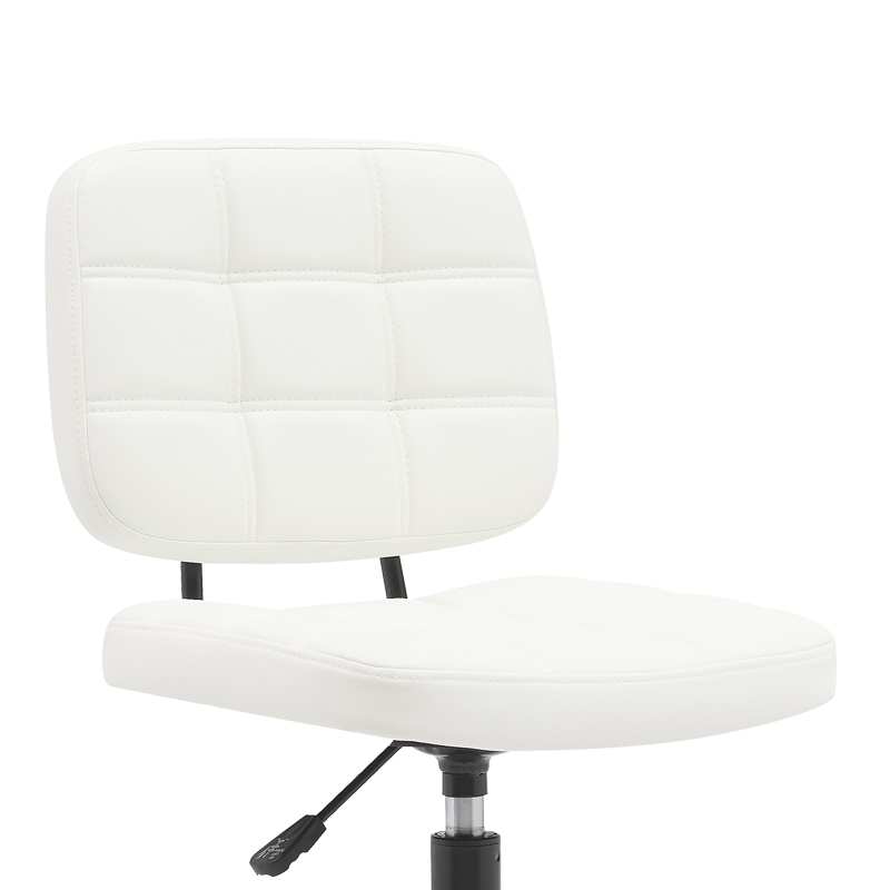 Karrige zyre Sedia pakoworld pu e bardhë 50x50x75-85cm