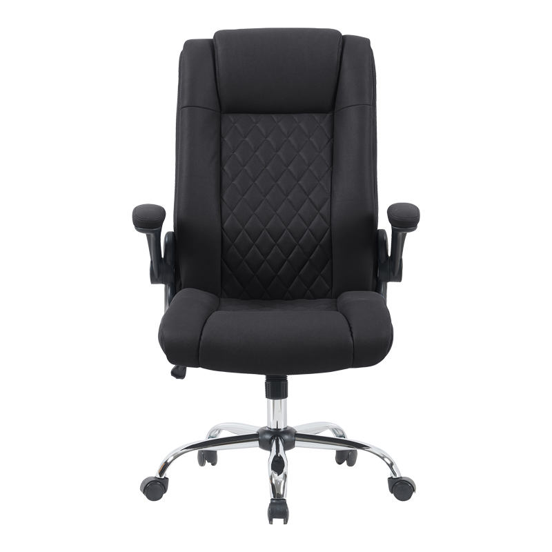 Karrige zyre ekzekutive Kesla pakoworld PES në nuancë të zezë 65x65x113-121cm