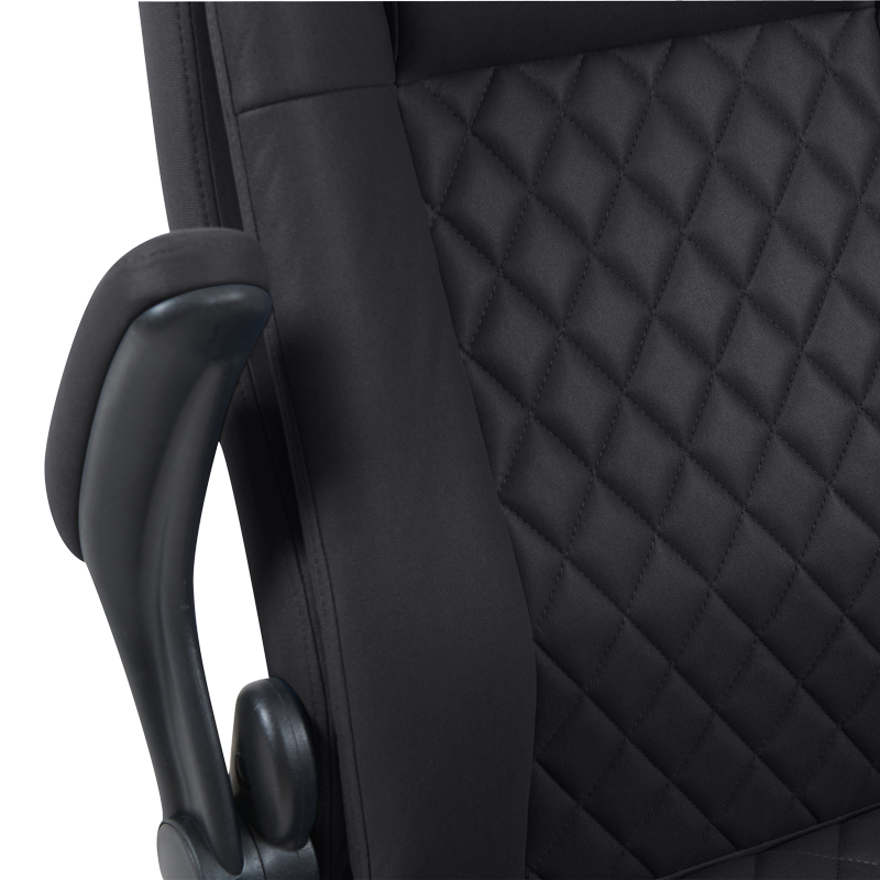 Karrige zyre ekzekutive Kesla pakoworld PES në nuancë të zezë 65x65x113-121cm