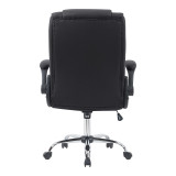 Karrige zyre ekzekutive Kesla pakoworld PES në nuancë të zezë 65x65x113-121cm