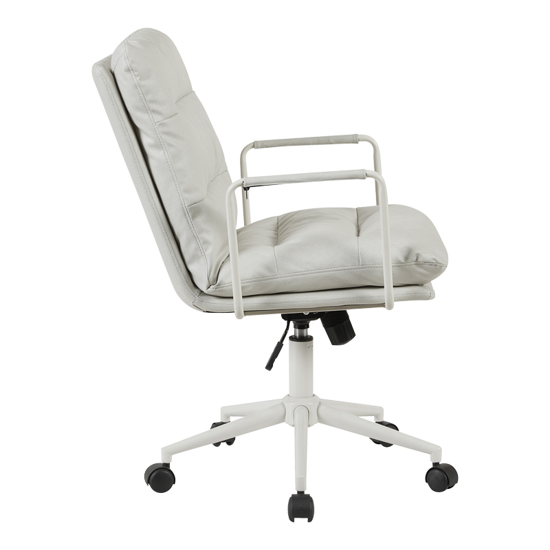 Karrige zyre ekzekutive Kreno pakoworld PES në nuancë gri 56x67x89-97cm
