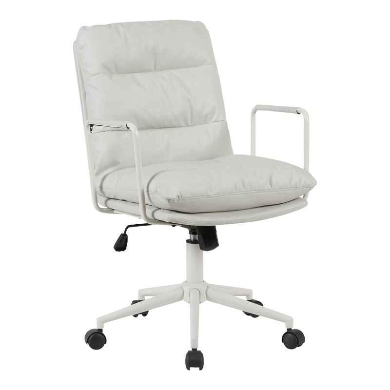 Karrige zyre ekzekutive Kreno pakoworld PES në nuancë gri 56x67x89-97cm