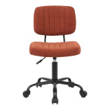Karrige zyre Warra pakoworld pëlhurë bordo 50x52x76-86cm