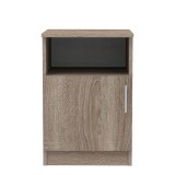 Komodinë Galdi pakoworld në ngjyrë tartuf SONOMA 40x45x60cm