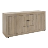 Komodinë Doha pakoworld në nuancë SONOMA 180x45x80.5cm