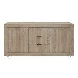 Komodinë Doha pakoworld në nuancë SONOMA 180x45x80.5cm