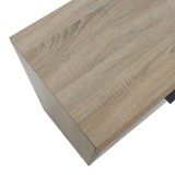 Komodinë Doha pakoworld në nuancë SONOMA 180x45x80.5cm