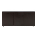 Komodinë Doha pakoworld në nuancë wenge 180x45x80.5cm